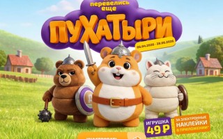 Акция «Пухатыри» в Дикси: как собрать коллекцию игрушек за наклейки
