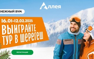 Акция «Снежный бум» в гипермаркете Аллея