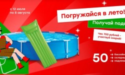 Результаты розыгрыша призов акции магазина Победа «Погружайся в лето»