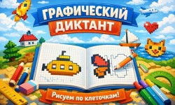 Графический диктант по клеточкам: примеры для дошкольников и школьников