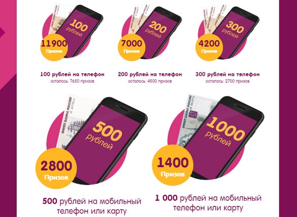 призы