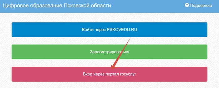 вход в электронный дненик псков через госуслуги