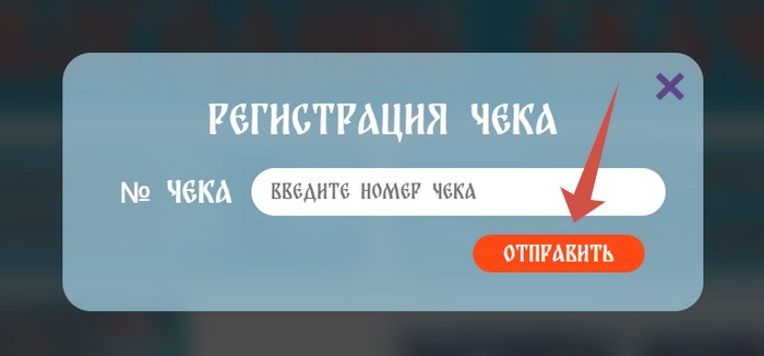 регистрация чека аникс