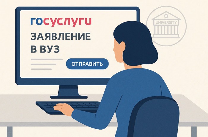 подать заявление в вуз через госуслуги
