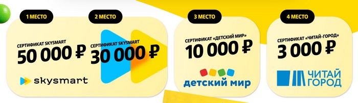 призы в акции чижик драже