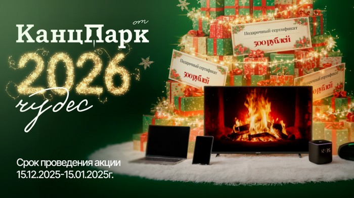 акция 2026 чудес от КанцПарк