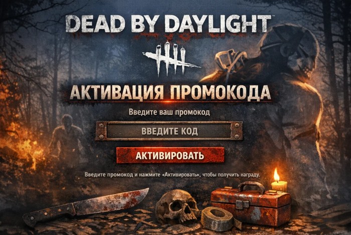 активация промокода Dead by Daylight