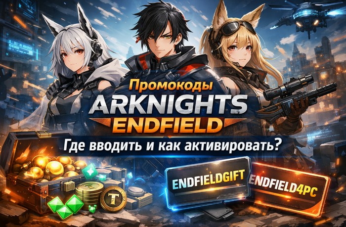 arknights endfield промокоды