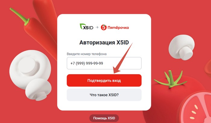 вход в х5 ай ди