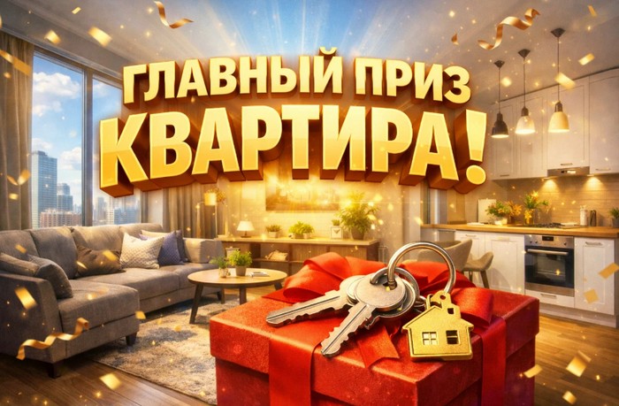 главный приз в розыгрыше вб - квартира