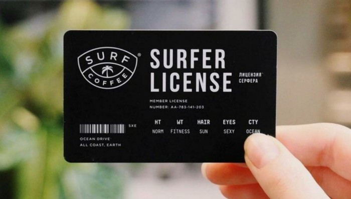 карта Surf Coffee