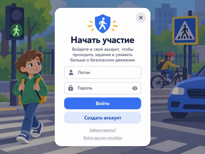 регистрация в олимпиаде безопасные дороги