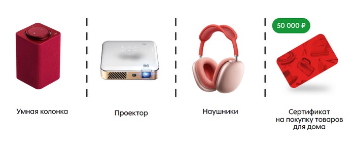 призы 4 недели